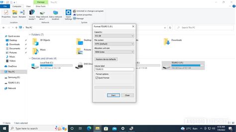 How to format and partition an external hard drive or SSD on Windows