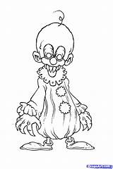Creepy Clown Coloring Pages At GetDrawings  Free Download sketch template