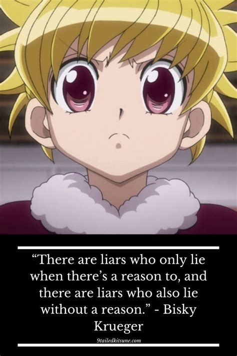 Biscuit Krueger Quotes (Hunter x Hunter) | Hunter quote, Hunter x hunter, Anime quotes inspirational