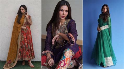 Punjabi Actress Sonam Bajwa's Stunning Suit Looks For Special Occasions