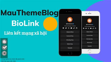 Biolink - MauThemeBlog free blogger template