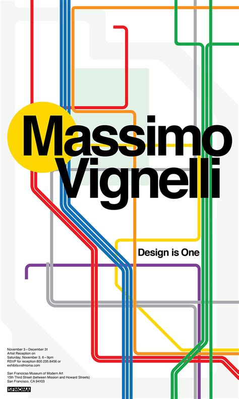 Vignelli Subway Poster on Behance