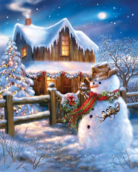 The Country Christmas Jigsaw Puzzle | PuzzleWarehouse.com