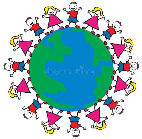 World Peace Children stock vector. Illustration of youth - 54231057