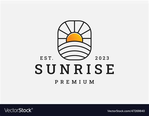 Sunrise Royalty Free Vector Image - VectorStock