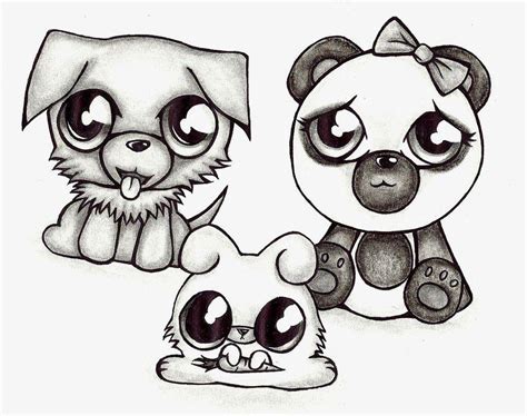 Drawing Cute Animal Wallpapers - Top Free Drawing Cute Animal Backgrounds - WallpaperAccess