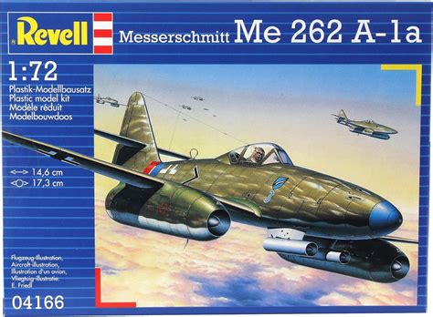 Revell 04166 Messerschmitt Me 262 A-1a Model Kit Hobbies Toys & Games