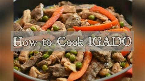 IGADO Recipe |Pork Kasim & Pork Liver|Filipino Dish - YouTube