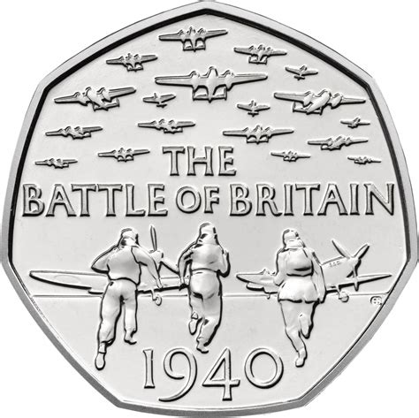 2015 Battle of Britain 50p | The Royal Mint