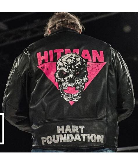 Bret Hart Foundation Jacket | Bret Hart Leather Jacket