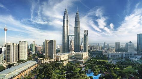 HD wallpaper: Kuala Lumpur City Centre Panaromic Desktop Wallpaper Hd ...