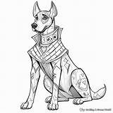 Great Dane Coloring Pages  Free & Printable sketch template