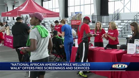 'National African American Male Wellness Walk' offers free health screenings in west Louisville ...