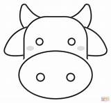 Cow Face coloring page  Free Printable Coloring Pages sketch template