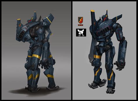 Jaeger Pacific Rim Concept Art