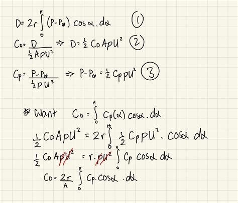 Solved I need to obtain Using the coefficient of drag and | Chegg.com