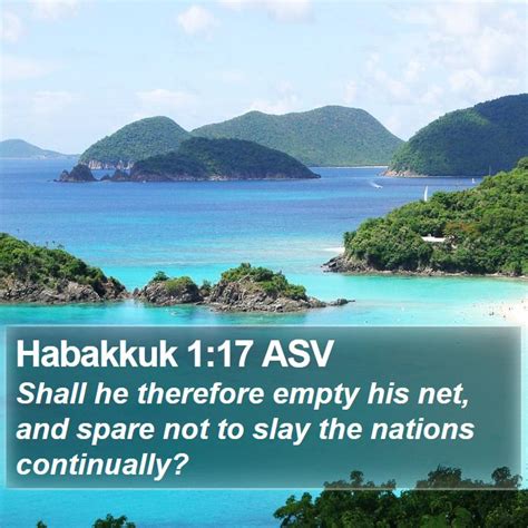 Habakkuk 1 Scripture Images - Habakkuk Chapter 1 ASV Bible Verse Pictures