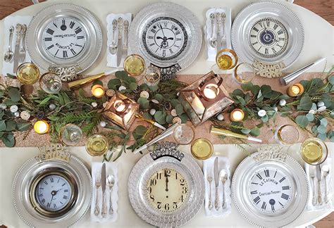 A Timeless Table For New Year’s Eve - Cottage style de