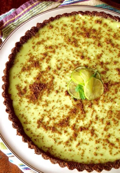 Thin Mint Key Lime Tart Recipe | Cooking On The Weekends