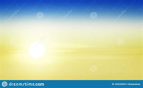 Sunset Gradient Background Sunrise Sun, Wallpaper Stock Illustration - Illustration of morning ...