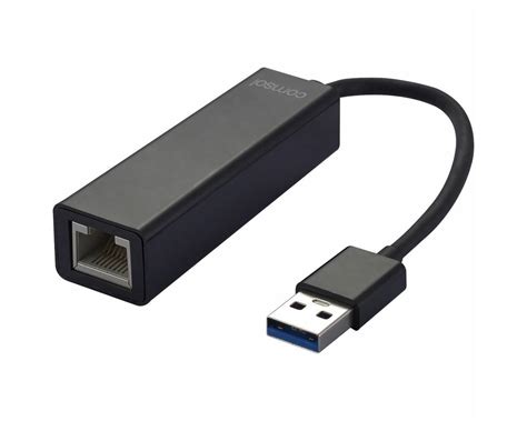 USB 3.0 Ethernet Adapter Black