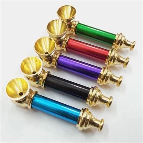 siilver line productions multi color Brass Metal Smoking Pipes at Rs 20/piece in New Delhi