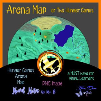 Hunger Games Arena Map by Blue Daze and Butterflies | TPT