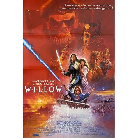 WILLOW U.S. Movie Poster - 27x41 in. - 1988