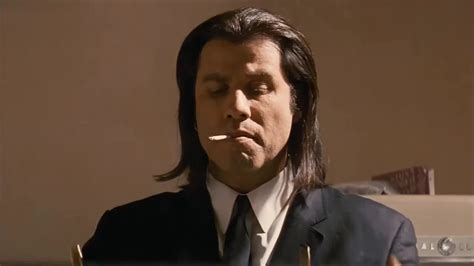 John Travolta Pulp Fiction Hair