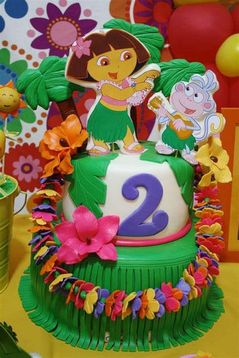 Dora the Explorer Birthday Party Ideas | Photo 27 of 29 | Explorer birthday party, Birthday ...