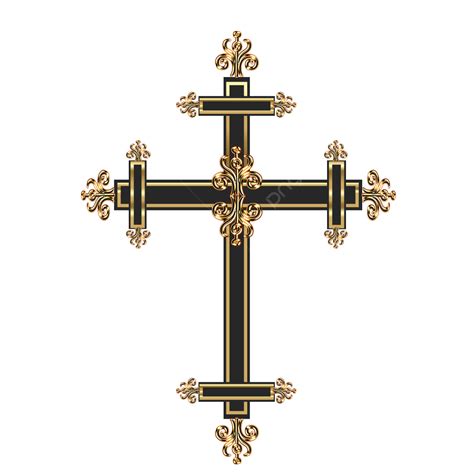 Elegante Cruz Negra Sagrada PNG , Cruz Preta Gradiente, Christian Cross Icon, Vetor Transversal ...