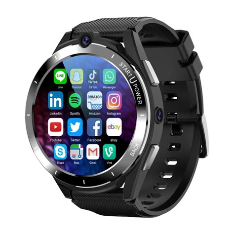 Z40 1.6 inch TFT Screen 4G LTE Android Dual Camera Smart Watch, Support Blood Pressure / Blood ...