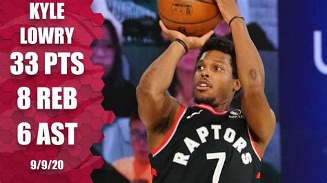 Kyle Lowry leads Raptors with 33 points [GAME 6 HIGHLIGHTS] | 2020 NBA ...