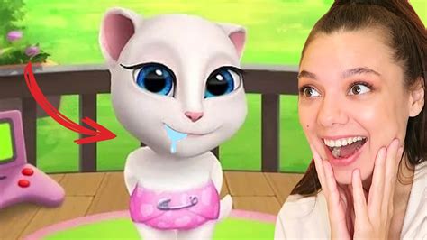 My Talking Angela Baby - *NEW Gameplay - YouTube