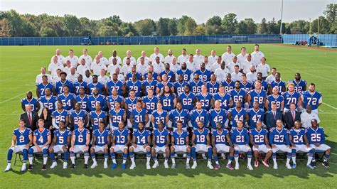 Buffalo Bills 2017 Team Photos