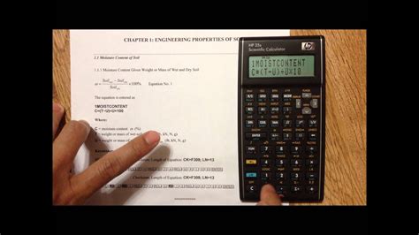 HP 35s and HP 33s Demo on programming equation in equation mode. - YouTube