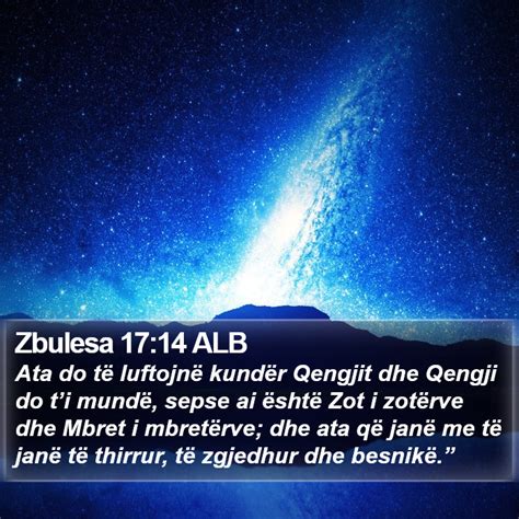 Zbulesa 17:14 ALB - Ata do të luftojnë kundër Qengjit dhe Qengji