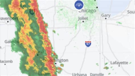 Illinois weather radar: Rounds of rain, storms move into Chicago area ...