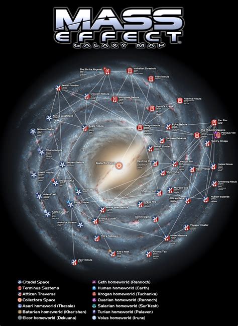 Mass Effect Galaxy Map by Engorn on DeviantArt