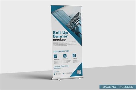 Roll Up Banner Mockup - Free Vectors & PSDs to Download