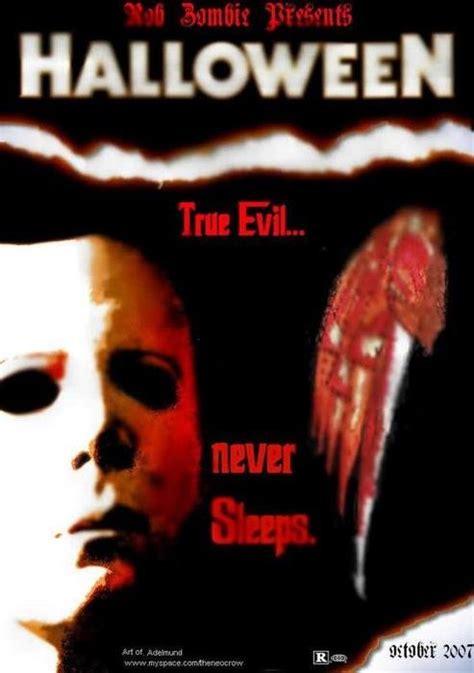 Clip art of Horror Movie Halloween poster free image download