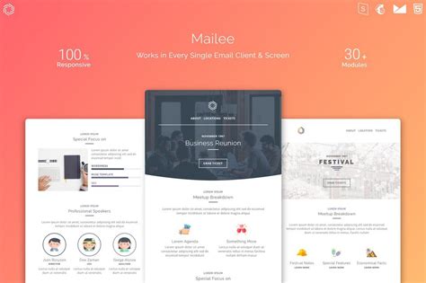 40+ Modern Responsive Email Templates 2021 | Design Shack