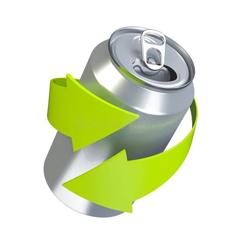 Recycling Aluminum Can Stock Illustration - Image: 43026003