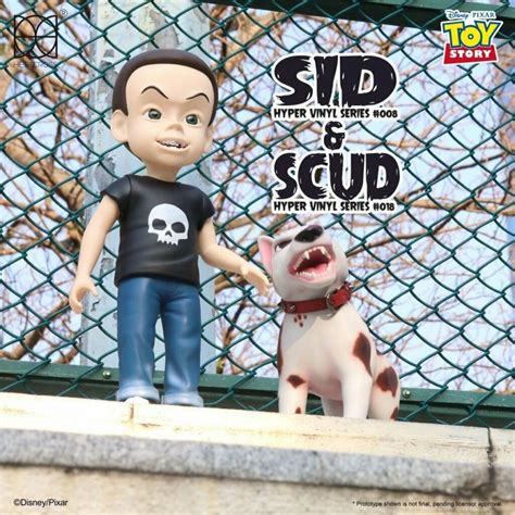 HEROCROSS Disney Toy Story Nightmare Of Toy Sid Phillips Scud Dog 24 ...