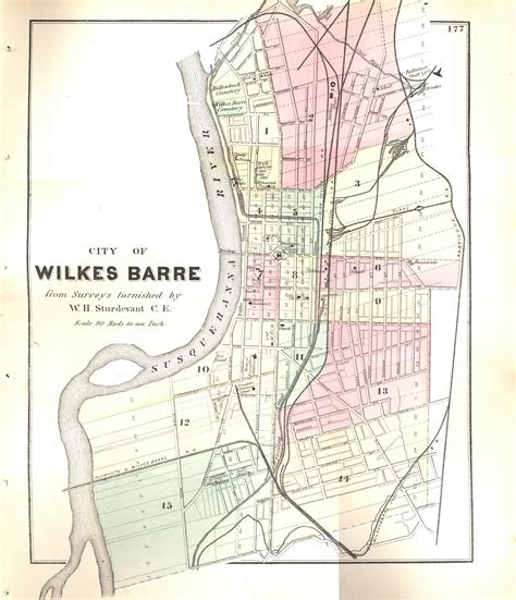 Connexion to History: Relics on the 1873 Wilkes Barre Map