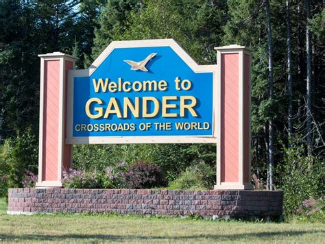 Gander Newfoundland: a special little town