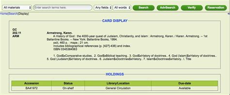 School Librarian in Action: Library Information Service: Web OPAC 101