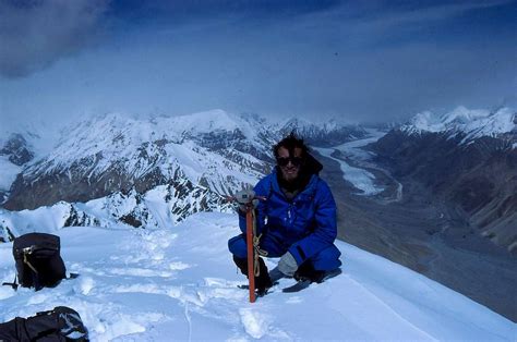 On summit of 6050m peak above K2 North Ridge BC : Photos, Diagrams & Topos : SummitPost