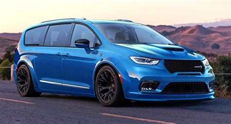 2023 Chrysler Pacifica Hellcat Powered Minivan - FCA Jeep