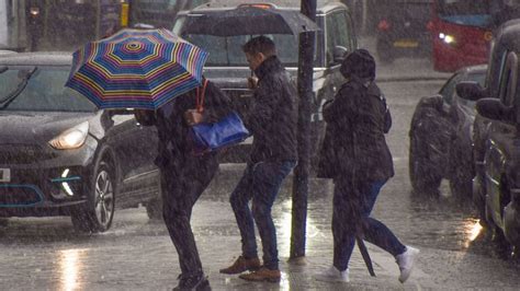 UK weather: Met Office yellow warnings blanket country - some areas ...